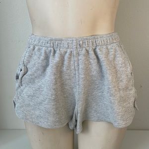 John Galt Gray Waffle Shorts
